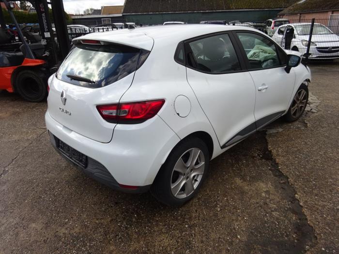 Renault Clio IV 1.2 TCE 16V GT EDC Salvage vehicle (2015, White)