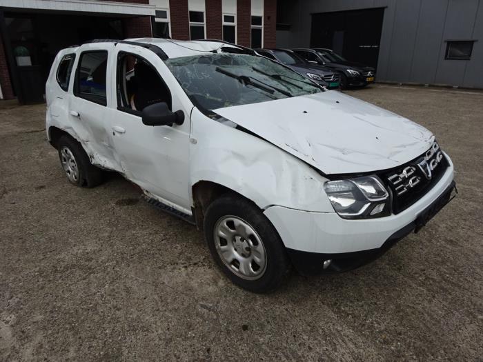 Dacia Duster 1.5 dCi 4x4 Salvage vehicle (2014, White)