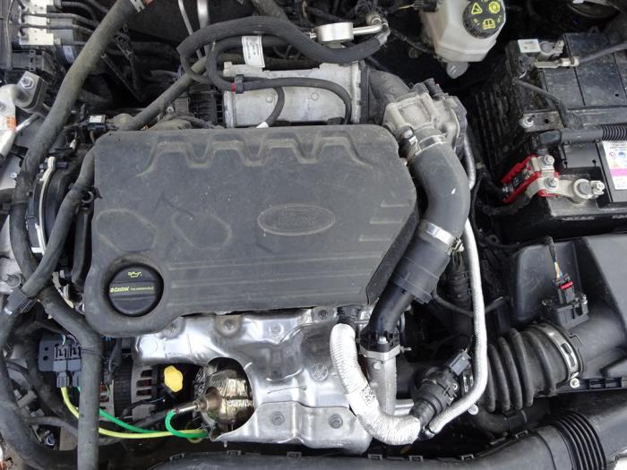 Ford Focus 4 1.5 EcoBlue 120 Vehículo de desguace (2021, Gris)