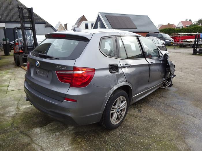 BMW X3 xDrive20d 16V Vehículo de desguace (2015, Gris)