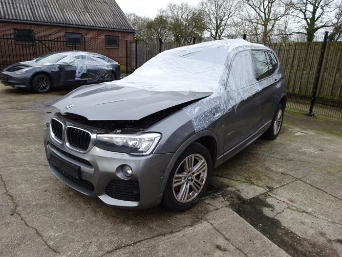 BMW X3 xDrive20d 16V Salvage vehicle (2015, Gray)