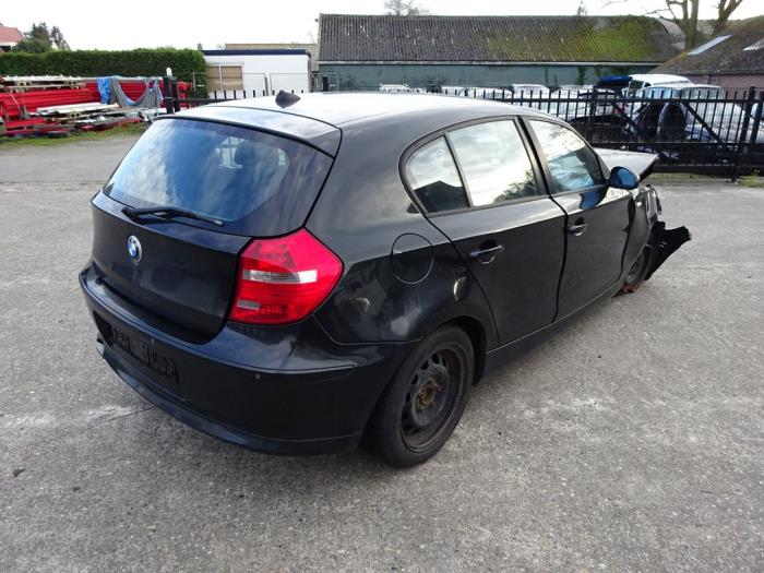 BMW 1 serie 116i 1.6 16V Salvage vehicle (2007, Black)