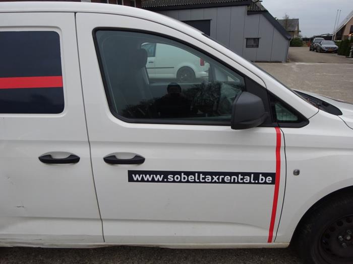 Volkswagen Caddy Cargo V 2.0 TDI 75 Épave (2022, Blanc)