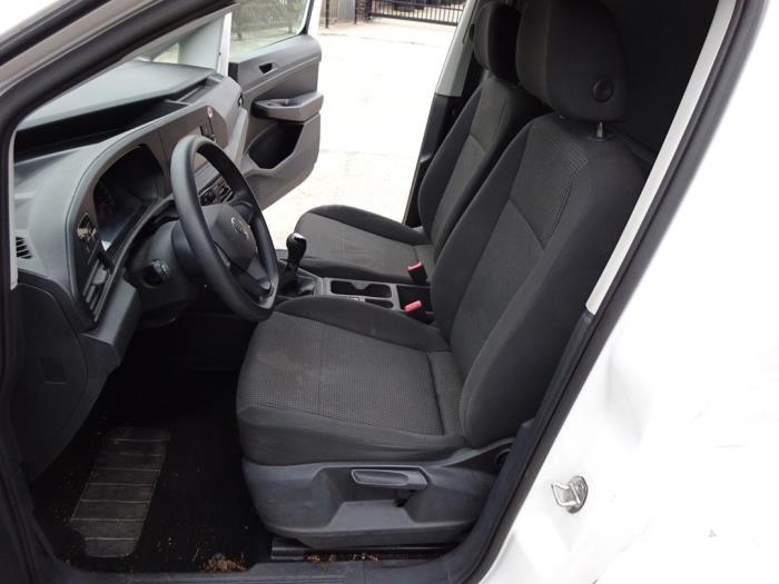 Volkswagen Caddy Cargo V 2.0 TDI 75 Épave (2022, Blanc)
