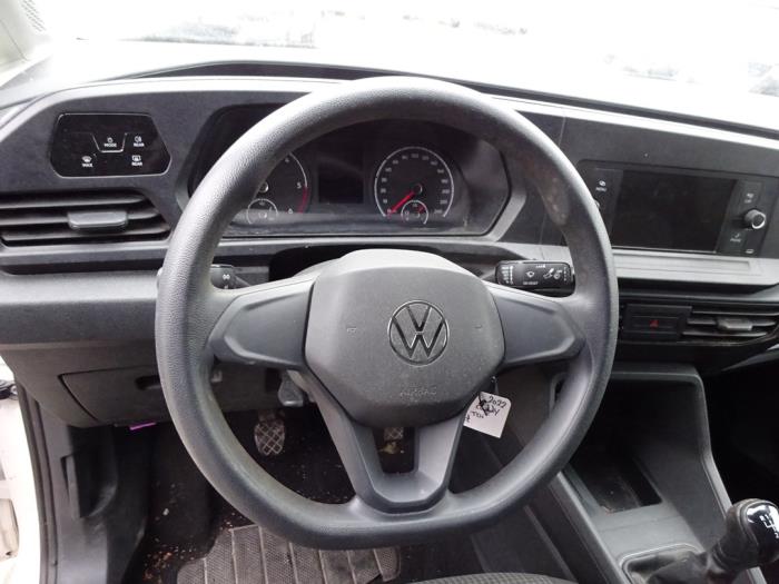 Volkswagen Caddy Cargo V 2.0 TDI 75 Épave (2022, Blanc)