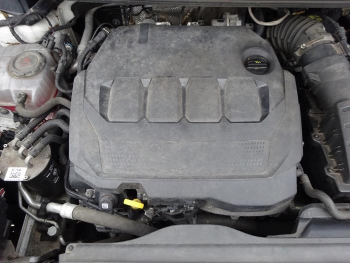 Volkswagen Caddy Cargo V 2.0 TDI 75 Épave (2022, Blanc)