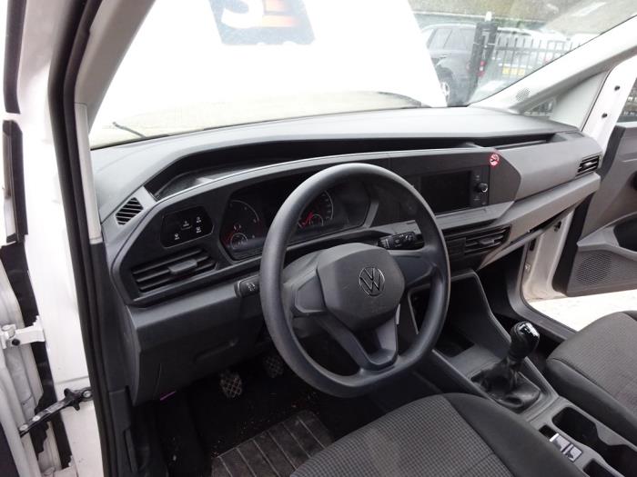 Volkswagen Caddy Cargo V 2.0 TDI 75 Épave (2022, Blanc)