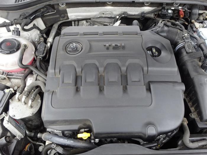 Skoda Superb Combi 1.6 TDI Skrotfordon (2017, WIT)