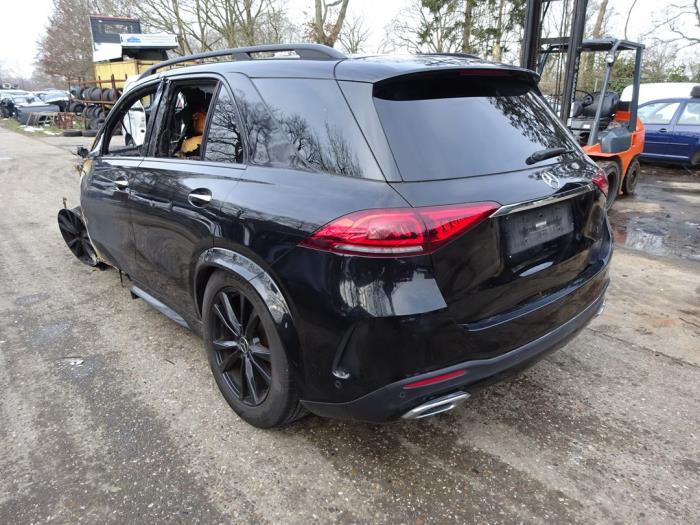 Mercedes GLE 300d 2.0 Turbo 16V 4-Matic Épave (2020, Noir)