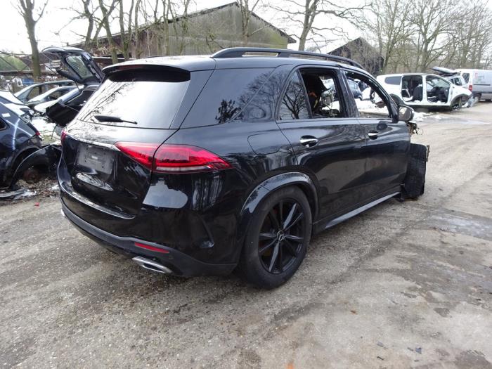 Mercedes GLE 300d 2.0 Turbo 16V 4-Matic Épave (2020, Noir)