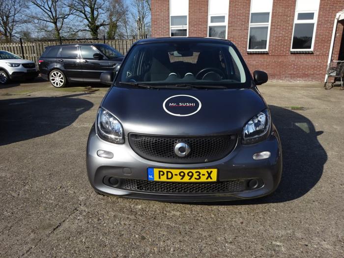 Smart Forfour 1.0 12V Samochód złomowany (2017, Szary)