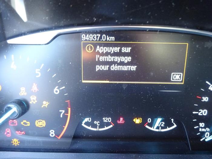 Ford Fiesta 7 1.0 EcoBoost 12V Schrottauto (2020, Grau)