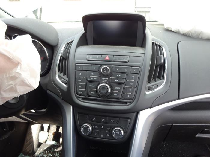 Opel Zafira Tourer 1.4 Turbo 16V EcoFLEX Vehículo de desguace (2016, Azul)