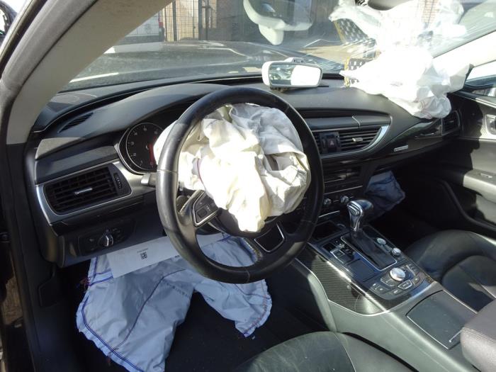 Audi A7 Sportback 3.0 V6 24V TFSI Quattro Skrotfordon (2012, ZWART)