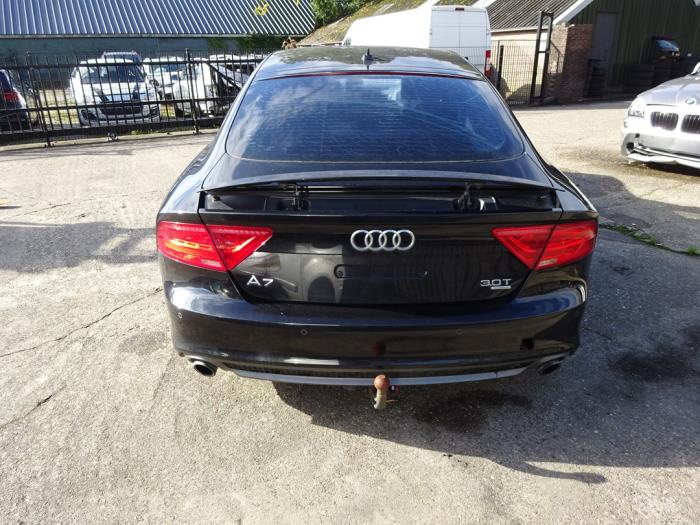Audi A7 Sportback 3.0 V6 24V TFSI Quattro Skrotfordon (2012, ZWART)