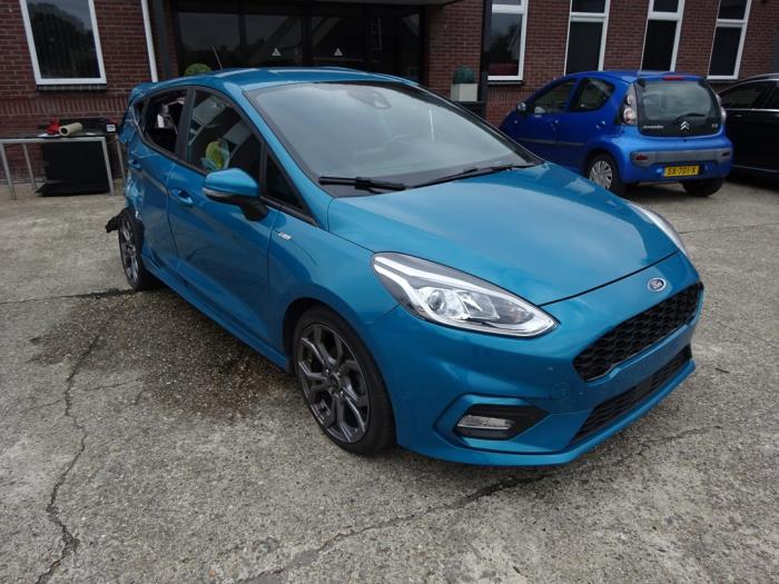 Ford Fiesta 7 1.0 EcoBoost 12V 100 Skrotfordon (2018, BLAUW)