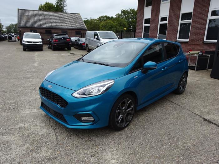 Ford Fiesta 7 1.0 EcoBoost 12V 100 Skrotfordon (2018, BLAUW)