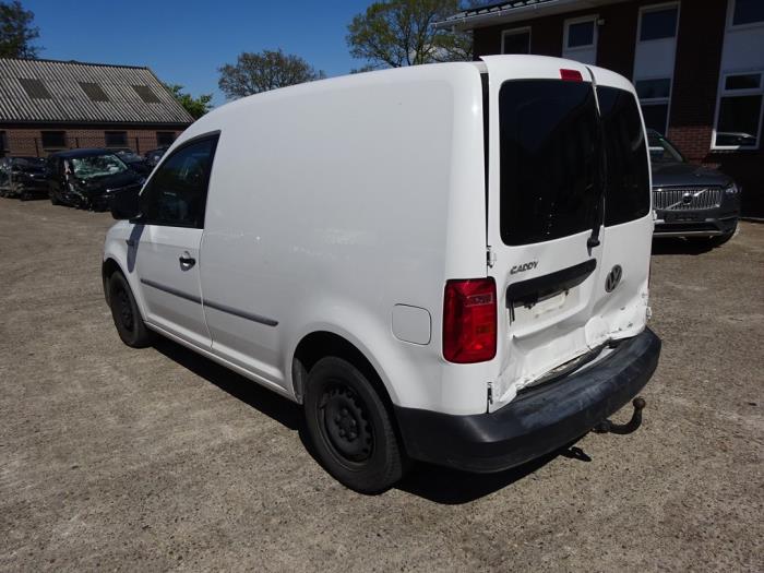 Volkswagen Caddy IV 2.0 TDI 102 Épave (2018, Blanc)