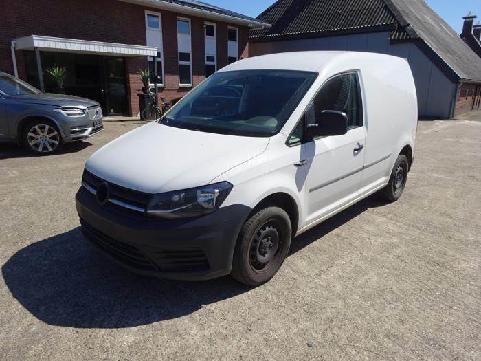 Volkswagen Caddy IV 2.0 TDI 102 Épave (2018, Blanc)
