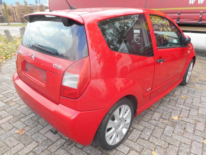 Citroen C2 1.6 16V VTS Schrottauto (2008, Rot) AllroundCarParts
