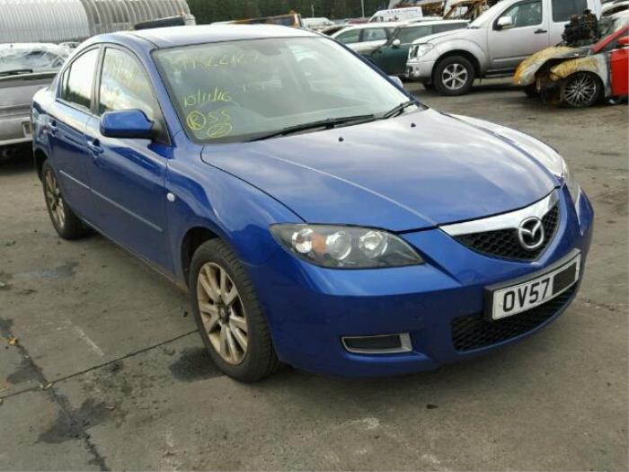  Mazda 3. Vehículo de salvamento (2007, Azul) AllroundCarParts