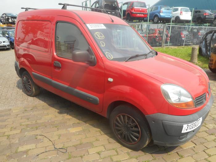 Renault Kangoo Coche dañado (2005, Rojo)