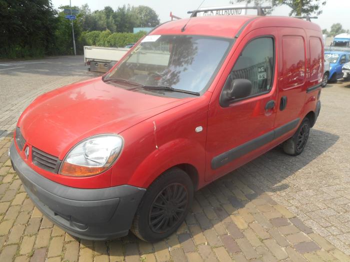 Renault Kangoo Coche dañado (2005, Rojo)