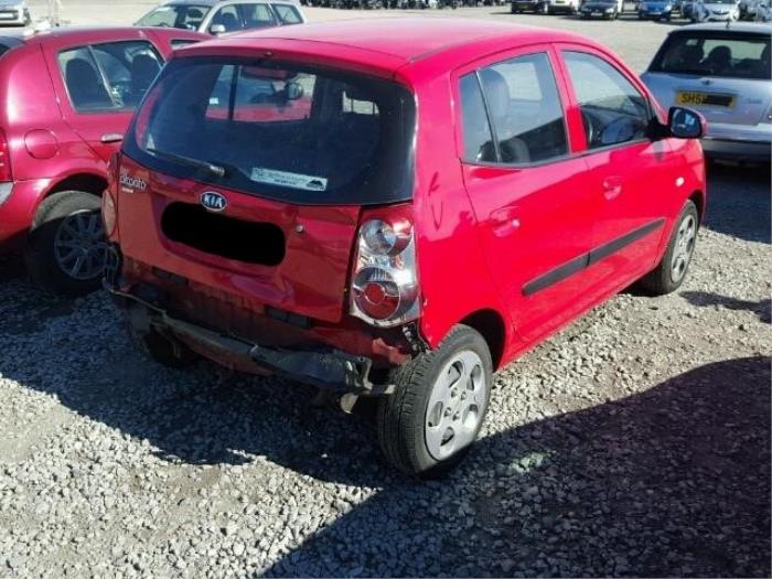 Kia Picanto 1.1 12V Skadat fordon (2009, ROOD)