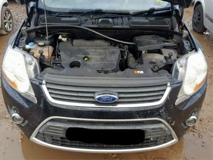 Ford Kuga I 2.0 TDCi 16V 163 4x4 Samochód uszkodzony (2010, Czarny)