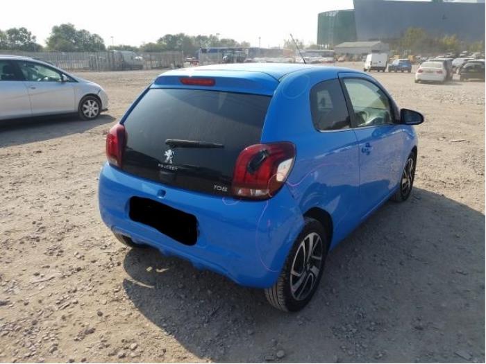 Peugeot 108 1.2 VTi 12V Schrottauto (2015, Blau)