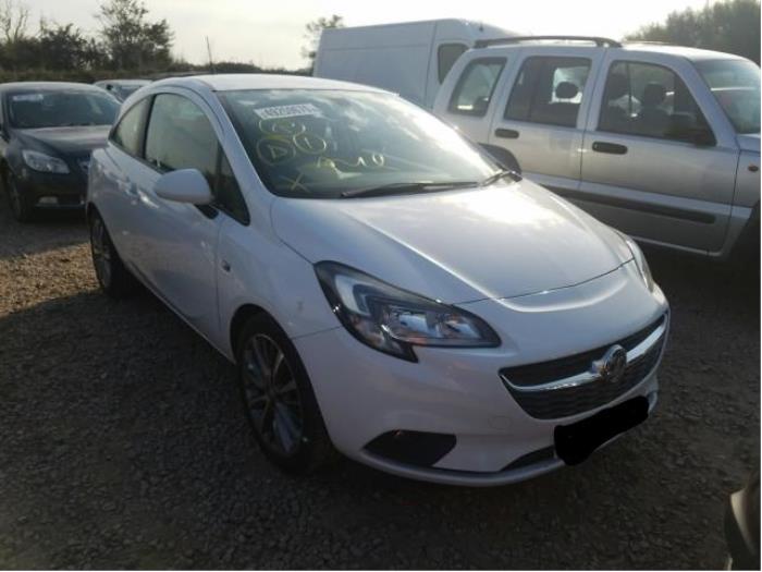 Opel Corsa E 1.4 16V Samochód złomowany (2015, Bialy)