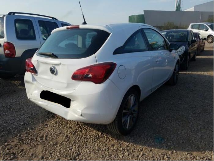 Opel Corsa E 1.4 16V Samochód złomowany (2015, Bialy)