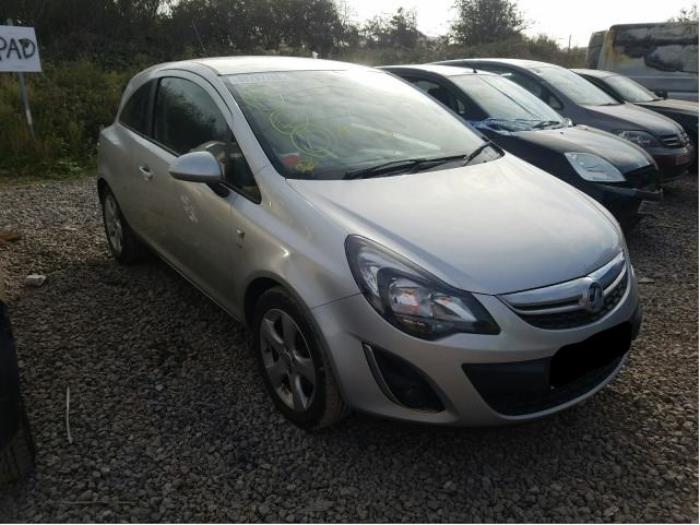 Opel Corsa D 1.2 16V Vehículo de desguace (2013, Gris plateado)