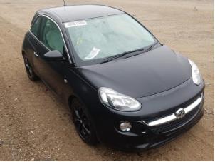 Opel Adam 1.2 16V Coche dañado (2013, Negro)