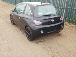 Opel Adam 1.2 16V Coche dañado (2013, Negro)