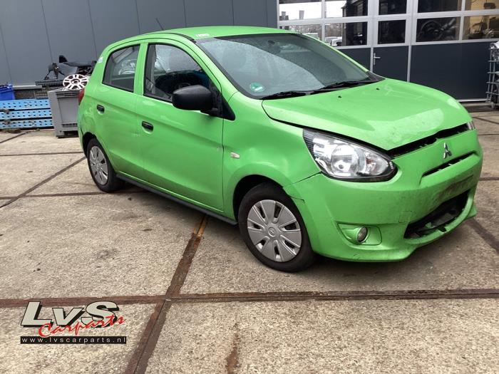 Mitsubishi Space Star 1.0 12V Vehículo de desguace (2015, Verde)