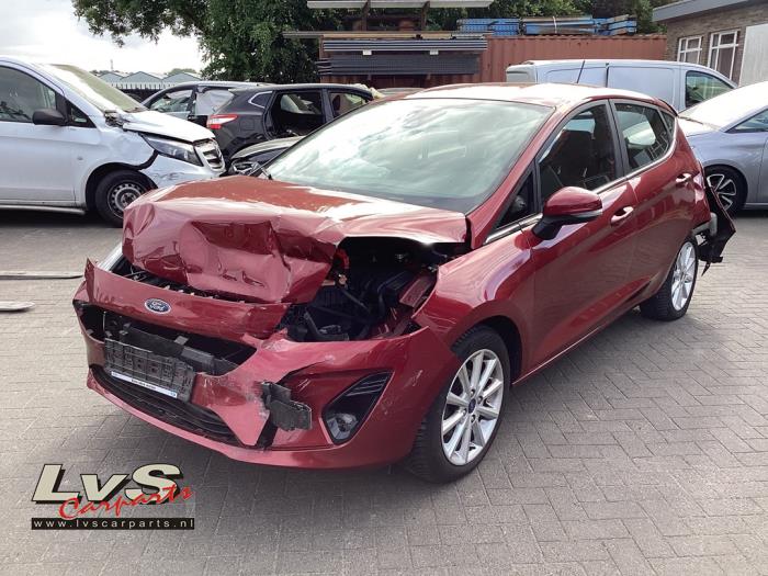 Ford Fiesta 7 1.5 TDCi 85 Épave (2018, Rouge)