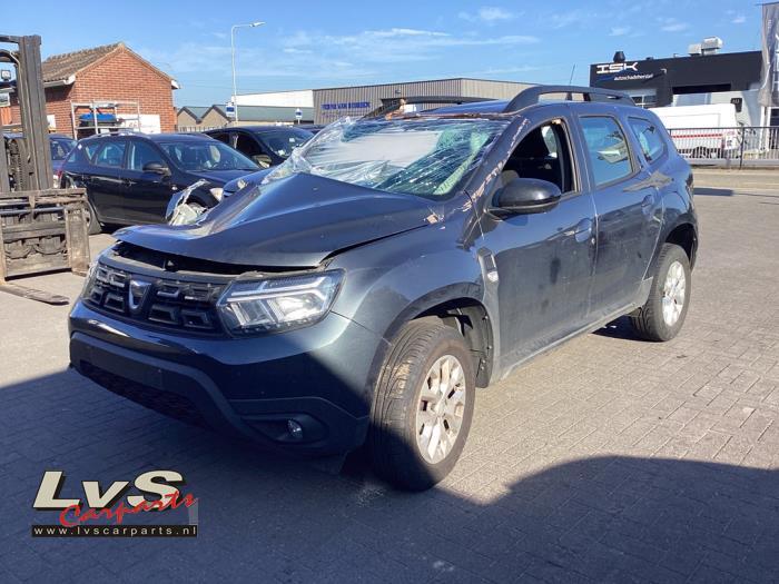 Dacia Duster 1.0 TCE 100 Bi-Fuel, Eco-G 12V Samochód złomowany (2022, Szary)