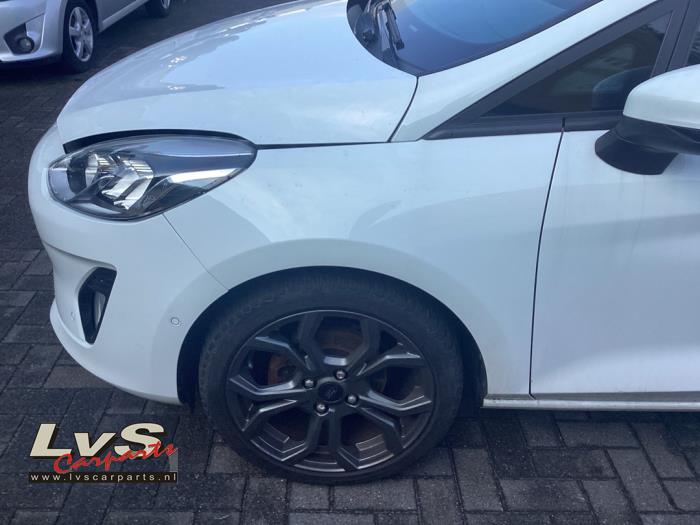 Ford Fiesta 7 1.1 Ti-VCT 12V 85 Épave (2018, Blanc)