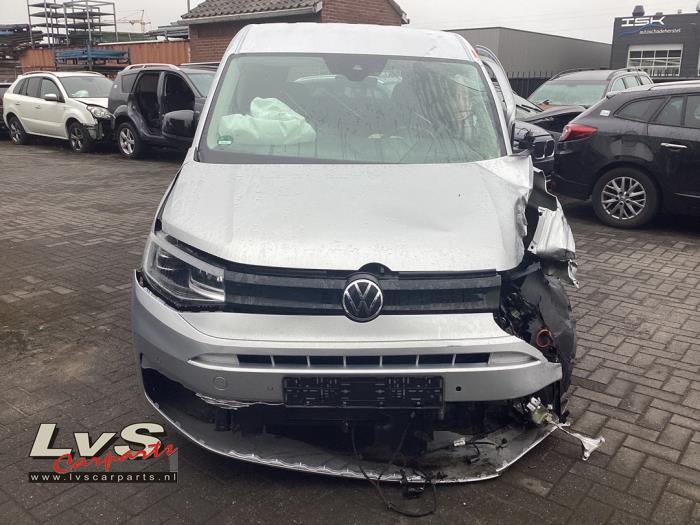 Volkswagen Caddy Cargo V 2.0 TDI BlueMotionTechnology Salvage vehicle (2022, Gray)