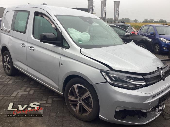 Volkswagen Caddy Cargo V 2.0 TDI BlueMotionTechnology Salvage vehicle (2022, Gray)
