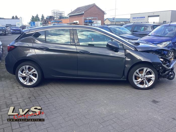 Opel Astra K 1.4 Turbo 16V Salvage vehicle (2016, Gray)