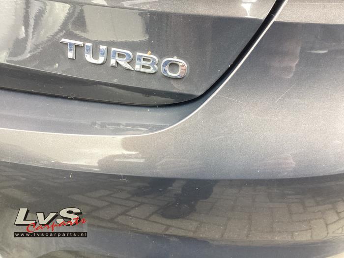 Opel Astra K 1.4 Turbo 16V Salvage vehicle (2016, Gray)