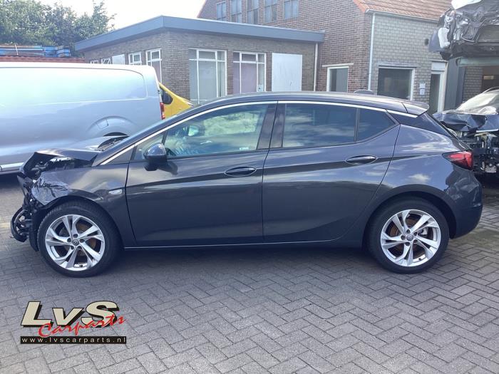 Opel Astra K 1.4 Turbo 16V Salvage vehicle (2016, Gray)