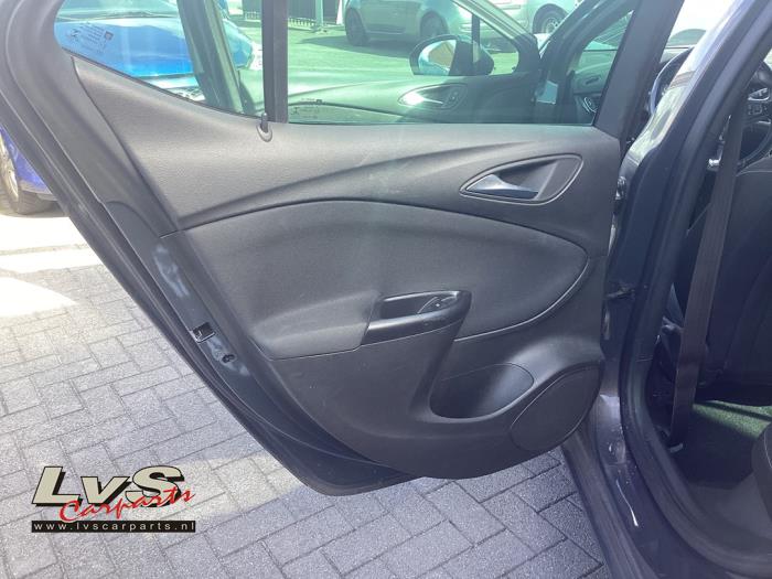 Opel Astra K 1.4 Turbo 16V Salvage vehicle (2016, Gray)