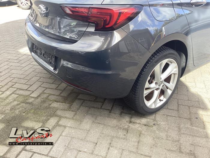 Opel Astra K 1.4 Turbo 16V Salvage vehicle (2016, Gray)