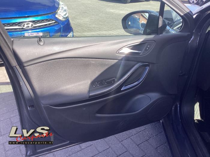 Opel Astra K 1.4 Turbo 16V Salvage vehicle (2016, Gray)