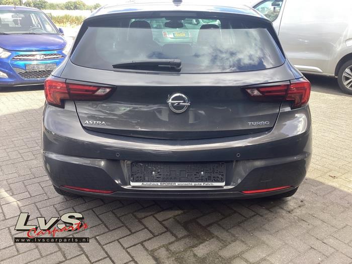 Opel Astra K 1.4 Turbo 16V Salvage vehicle (2016, Gray)