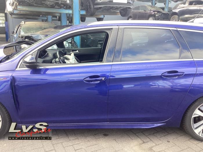 Peugeot 308 SW 2.0 GT HDi, Blue HDi 16V Salvage vehicle (2016, Blue)