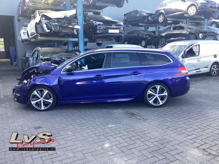 Peugeot 308 SW 2.0 GT HDi, Blue HDi 16V Salvage vehicle (2016, Blue)
